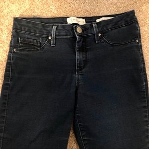 skinny navy blue pants